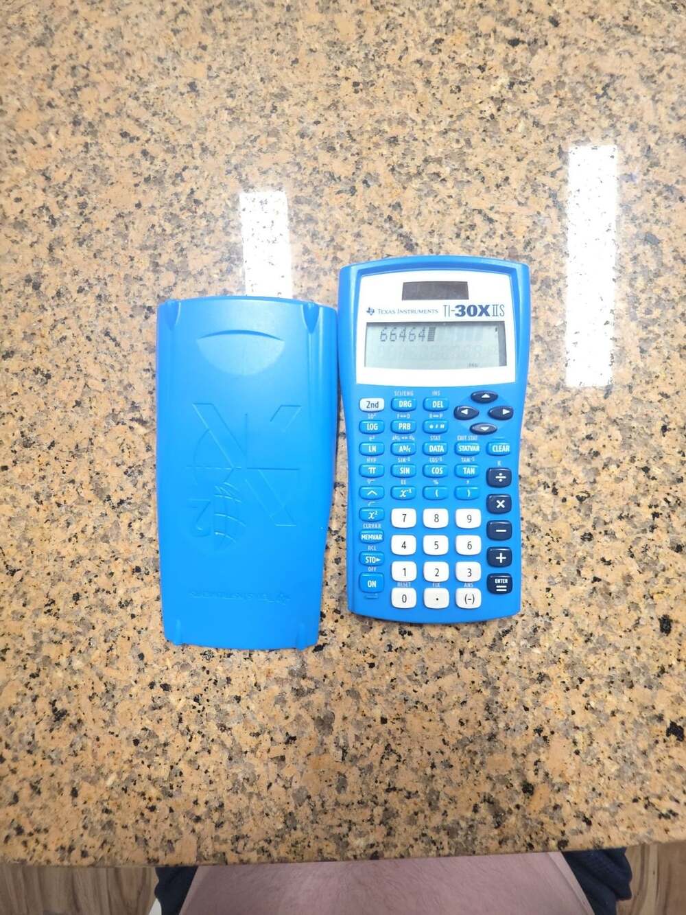Texas Instruments TI-30XIIS 2-Line Scientific Calculator Blue with Cover